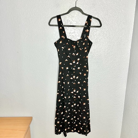 NWT WEWOREWHAT Harper Dress in Black - Picture 3 of 7